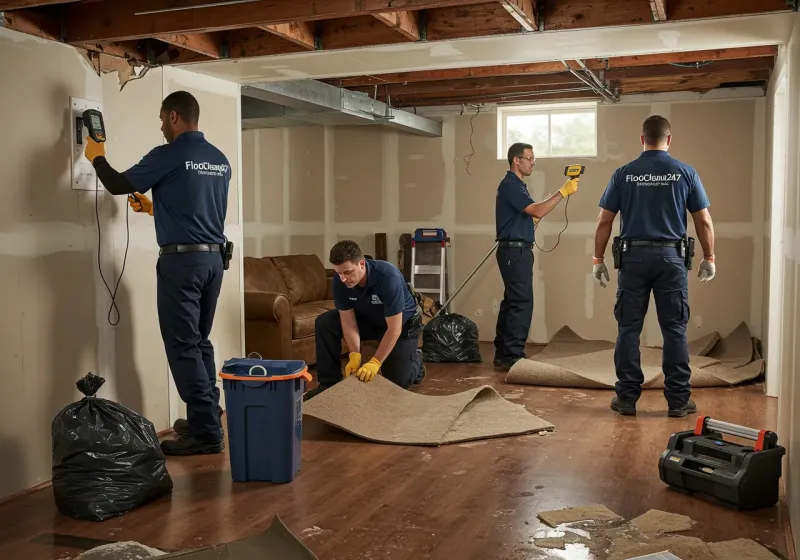 Flood DamageMaterial Assessment and Debris Removal process in Maili, HI
