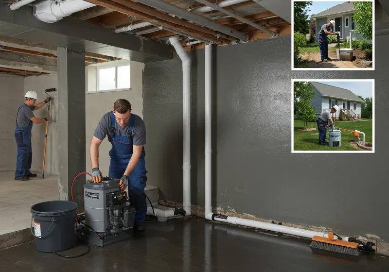 Basement Waterproofing and Flood Prevention process in Maili, HI